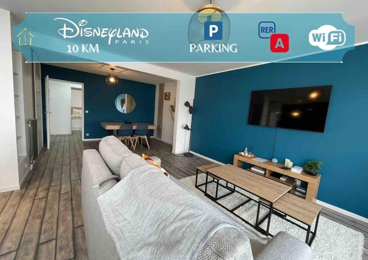 Next To Disney Appart' Le Reve Bleu Torcy  Exteriér fotografie